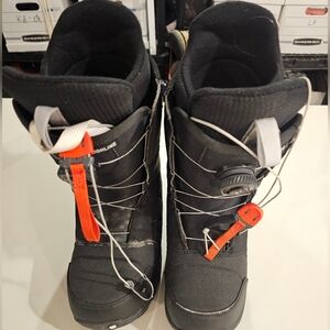 Burton Black and Red Men's Boots